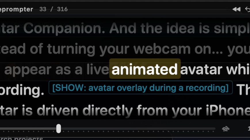 Stop re-recording the same video ten times. Read along instead.