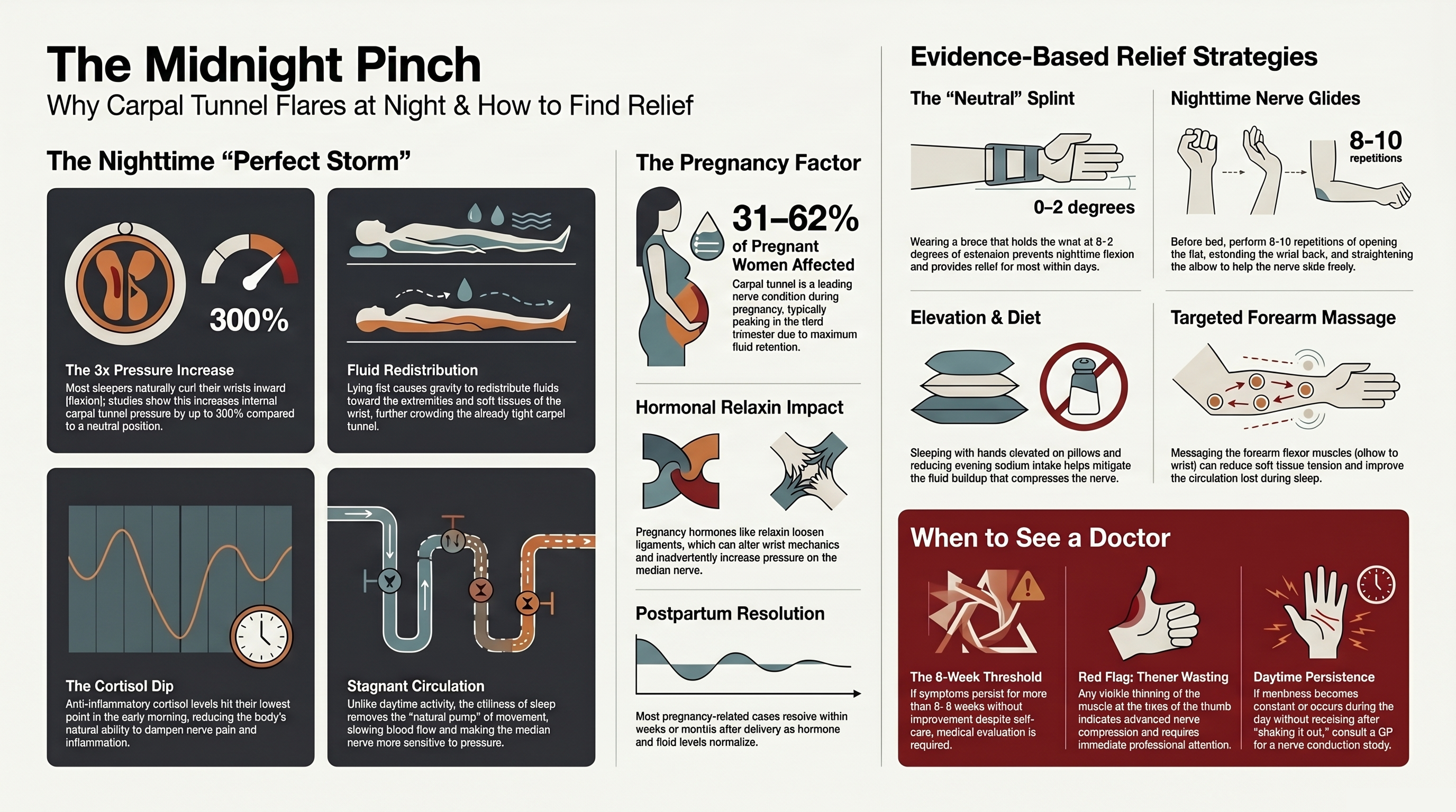 Why Is Carpal Tunnel Worse at Night? Causes, Relief & What to Do